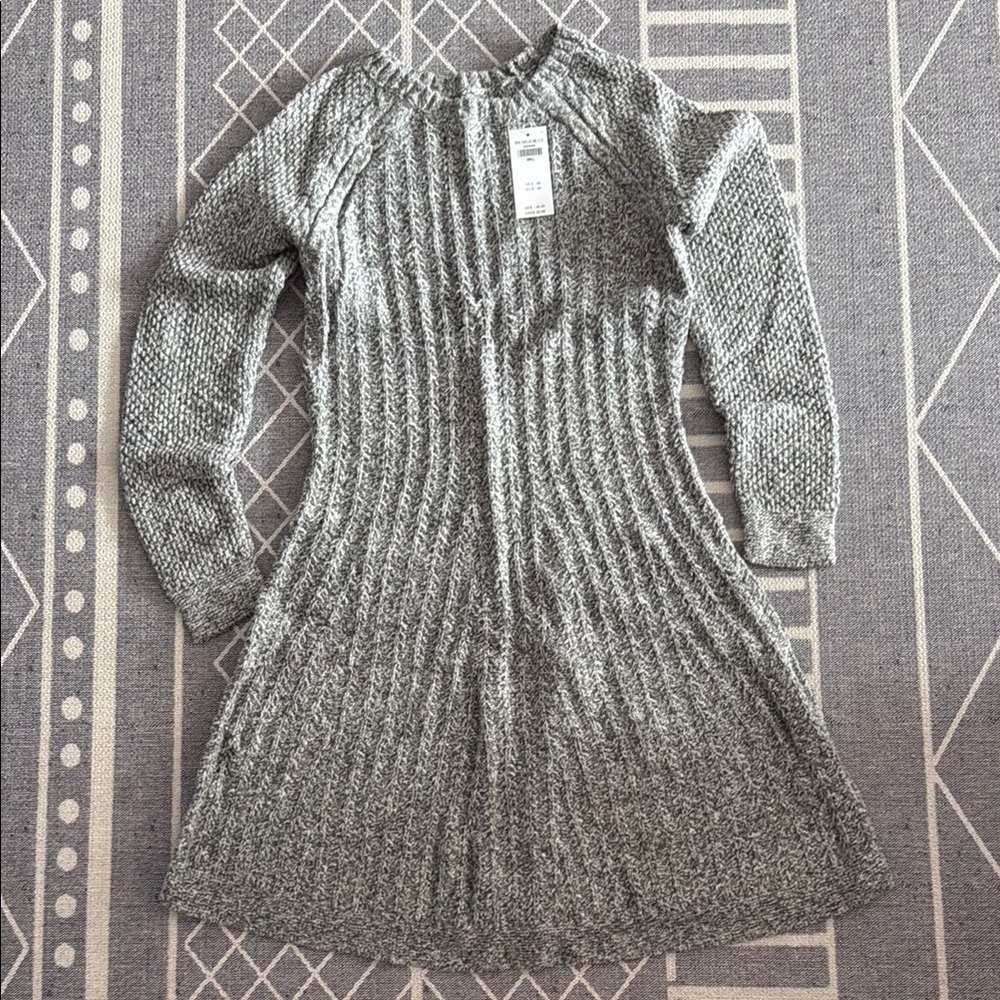 Hollister Gray Cable Knit Sweater